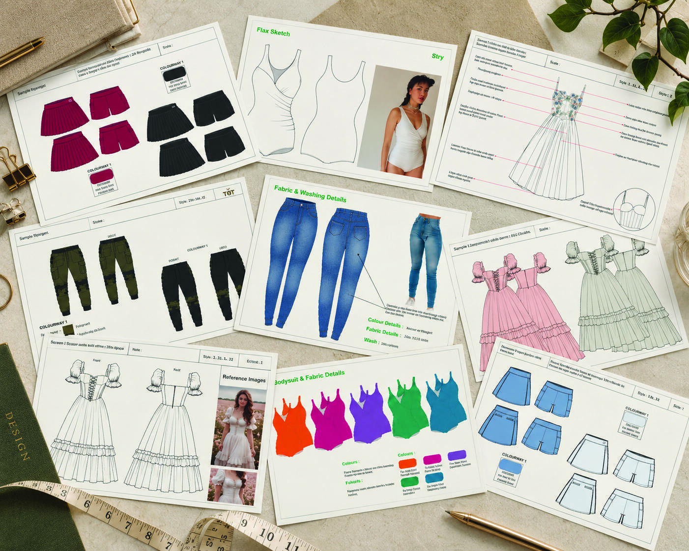 Collection Design and Tech Pack Service